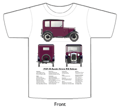 Austin Seven RG Saloon 1929-30 T-shirt Front